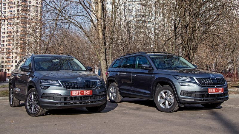 Škoda Kodiaq и Карок