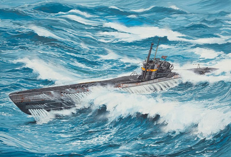 Revell 05100 German Submarine Type VII C 41 Atlantic Version