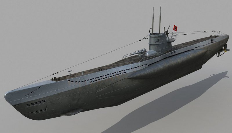 Немецкая подводная лодка u307