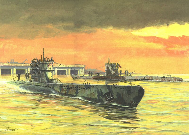 U-Boat,лодки Кригсмарине