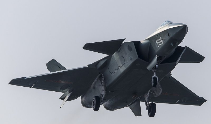 Китайский истребитель Chengdu j-20