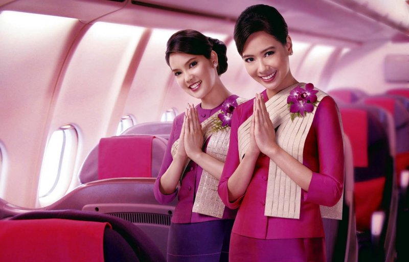 Thai Airways бортпроводники