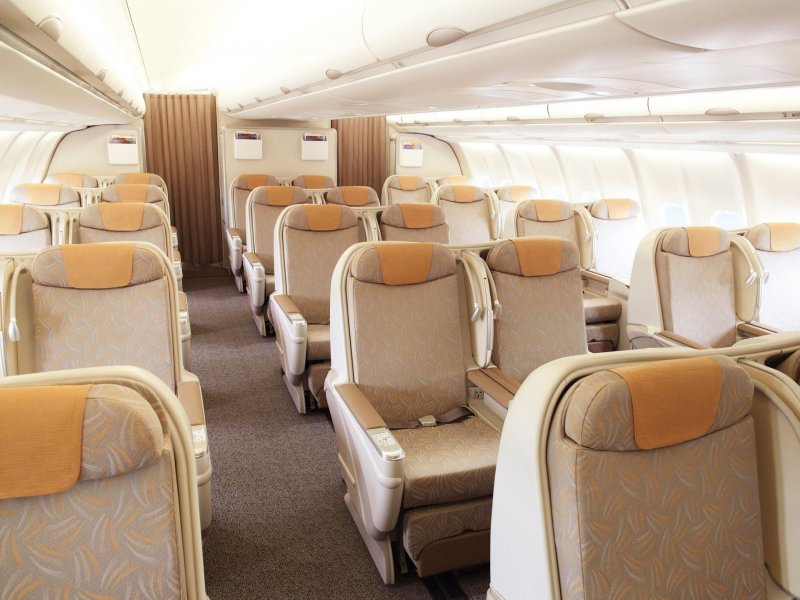 Premium economy class
