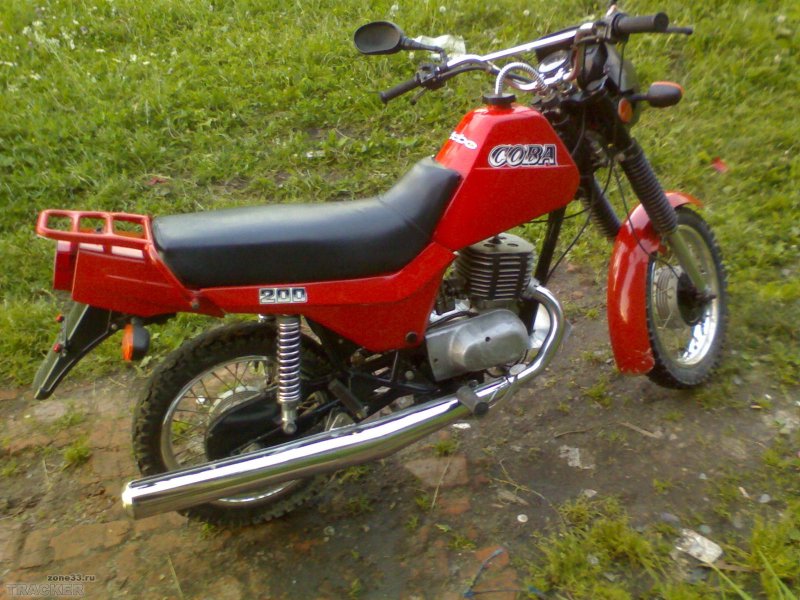 Мотоцикл Сова 200 черная