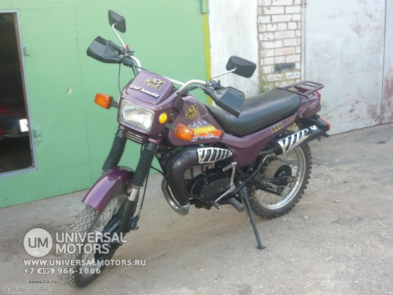 Мотоцикл Сова с человеком