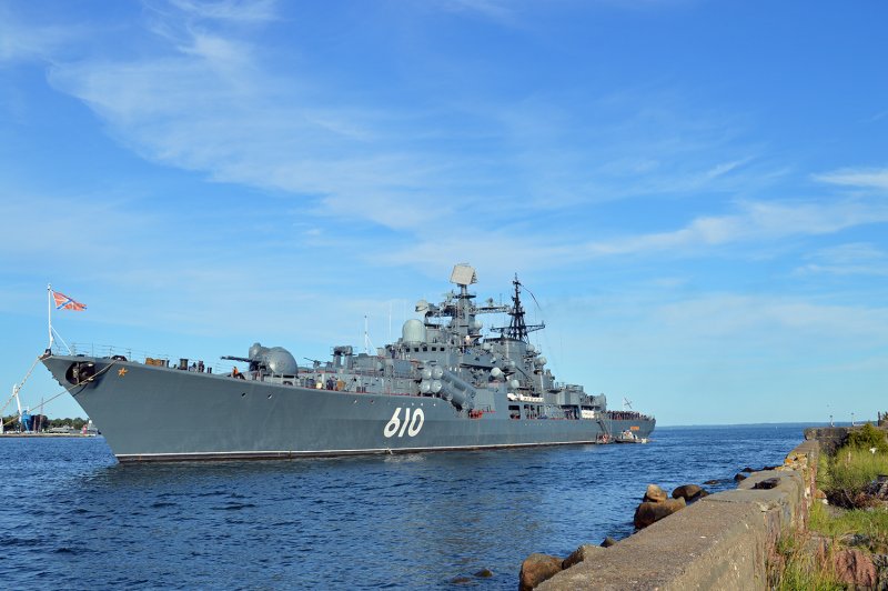 Флагман Балтийского флота эсминец «настойчивый»