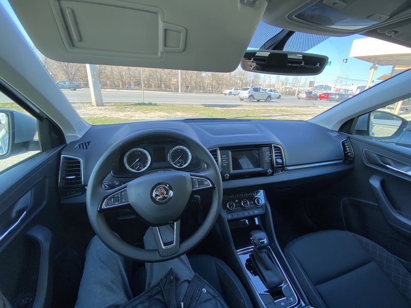Skoda Octavia Karoq 2020 салон