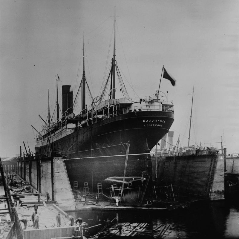 Карпатия пароход 1912
