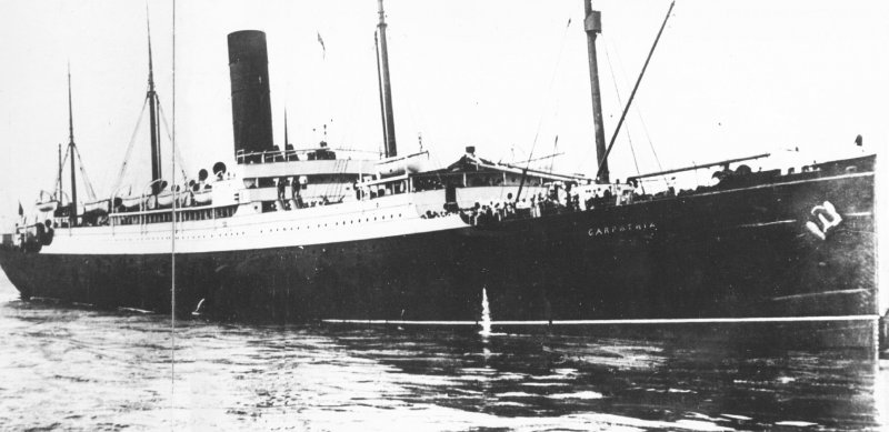 Карпатия и Титаник