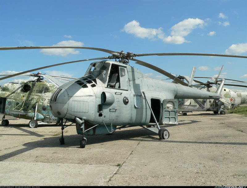 Вертолёт ми-4 в Заполярье