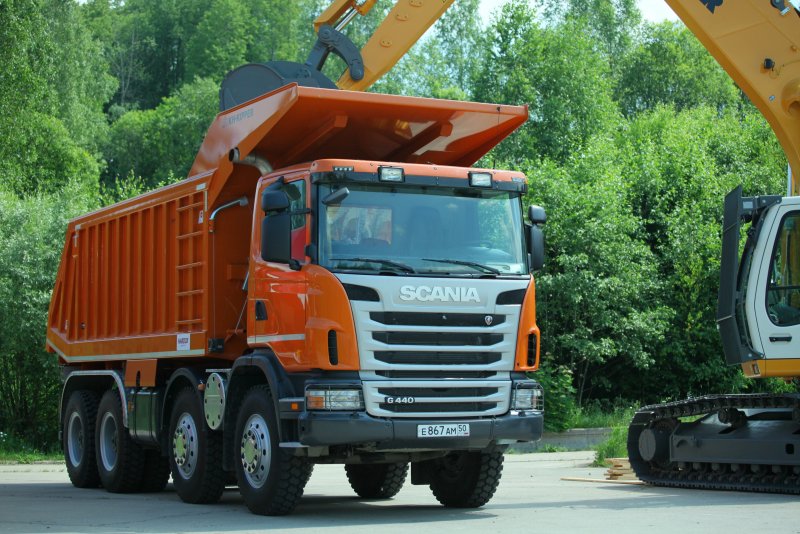 Scania g440 8x4