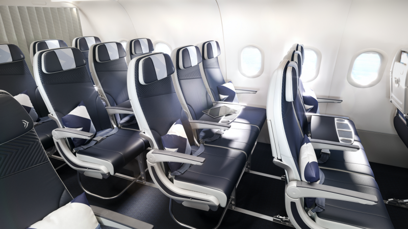 Airbus a321 внутри