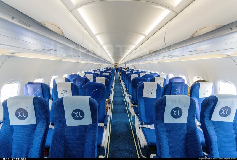 Airbus a320 внутри