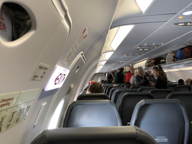 Airbus a320neo внутри