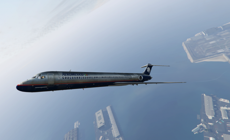 MD 80 кабина