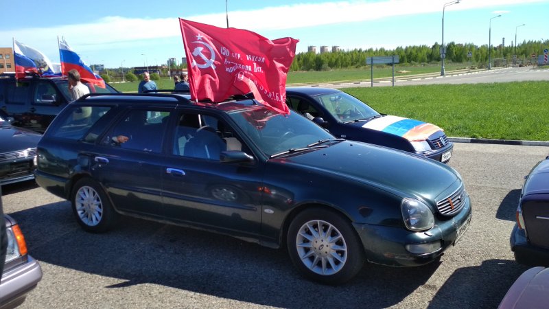 Победа Форд в Лимане 3 авто