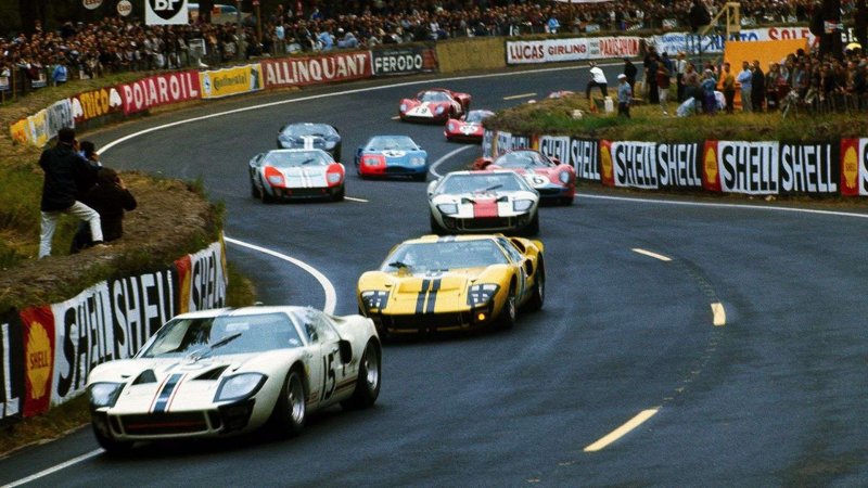 Ford gt40 Леман финиш