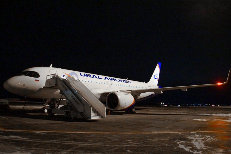 Airbus a320neo Уральские авиалинии