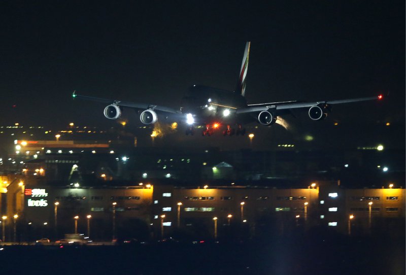 Airbus a380 в Пулково