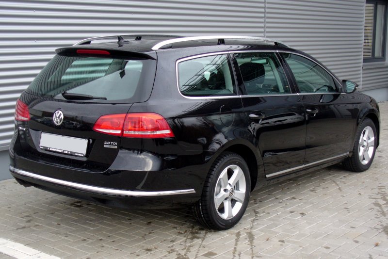 Volkswagen Passat b7 белый