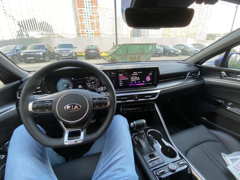 Киа к5 gt line 2020 салон