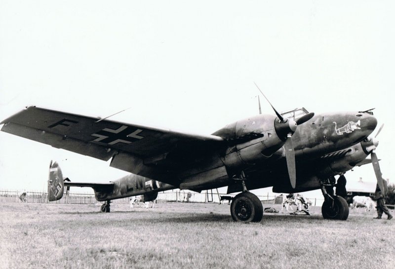Самолёты Люфтваффе bf 110e