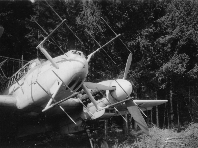 Самолёты Люфтваффе bf 110e