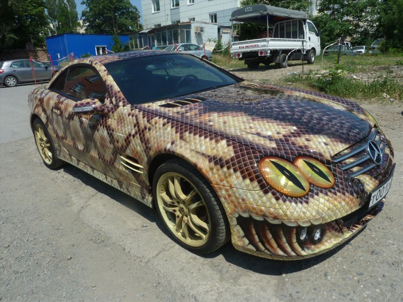 Разрисованные машины