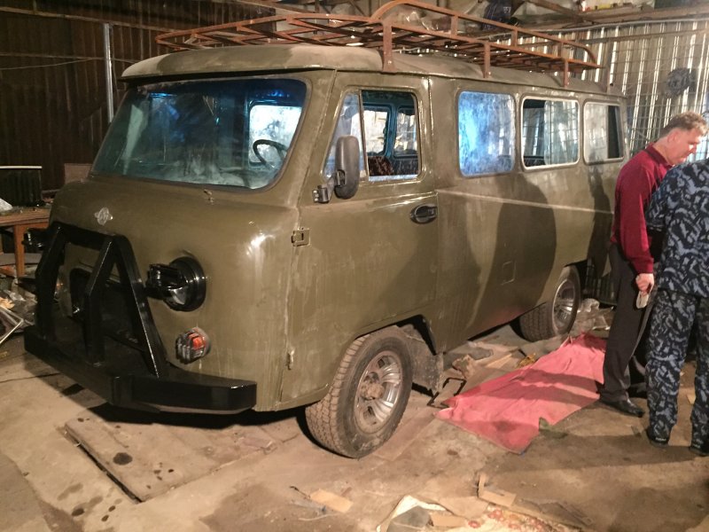 УАЗ 3303 Кубанец заброшенный