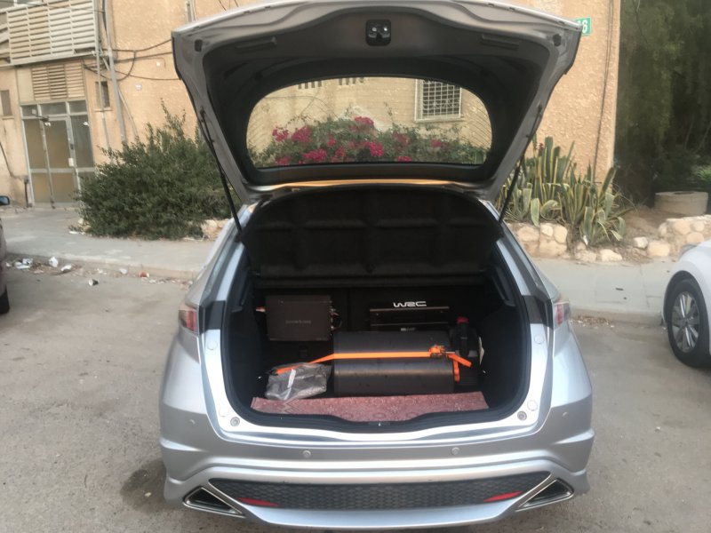 Honda Civic Type r багажник