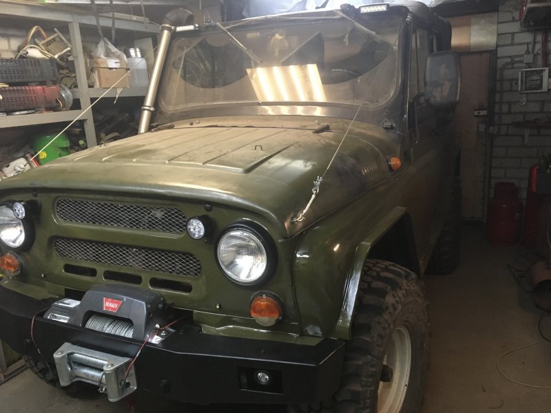 УАЗ 31512 веткоотбойник