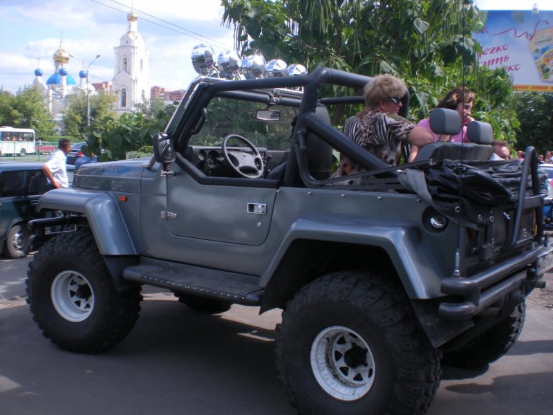 УАЗ 469 под Wrangler