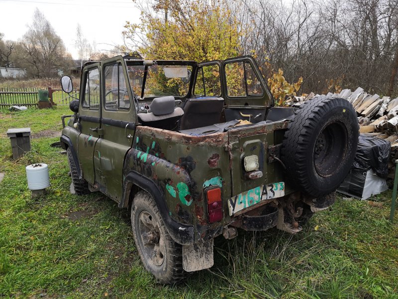 УАЗ-469/3151 без крыши