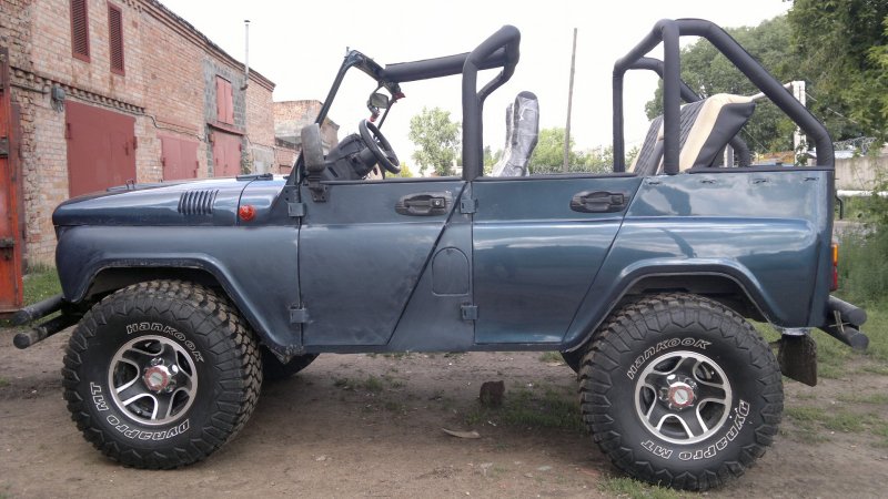 УАЗ 31512 без крыши