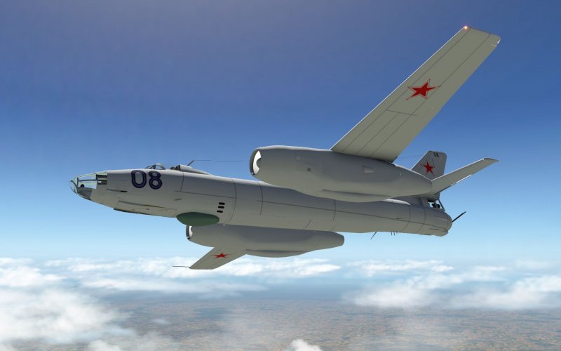 Реактивный бомбардировщик ил-28