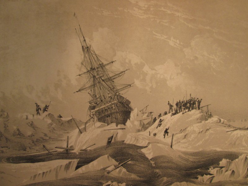 HMS Terror place of Sinking