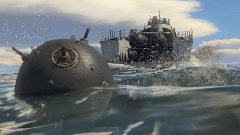 Подводная лодка Сорю сбоку