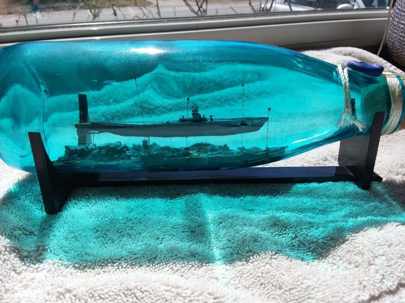 Диорама с эпоксидной смолой