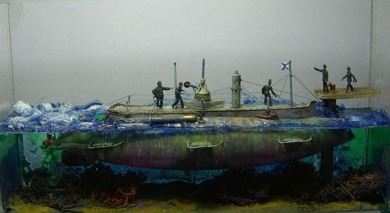 Подводные лодки в живописи