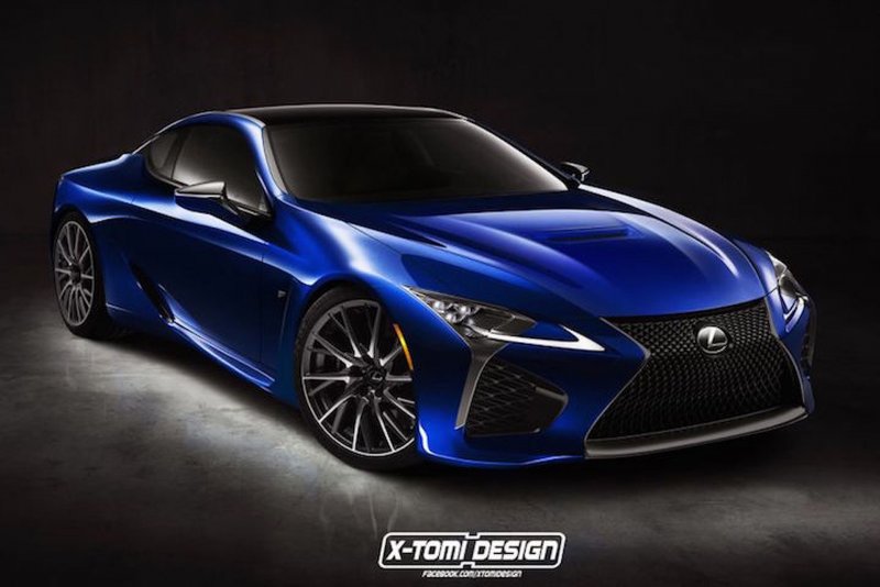 Машина Lexus LC F