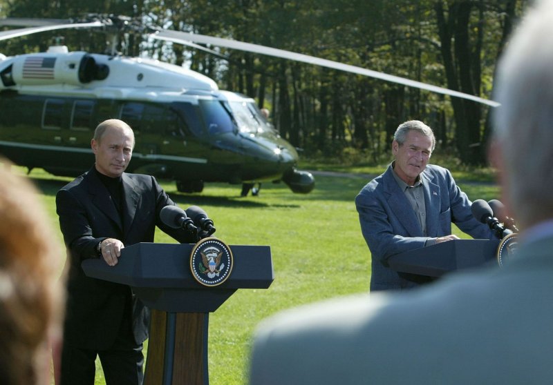 Путин на ранчо у Буша