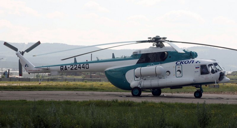 Вертолет ми-8 КРАСАВИА Байкит