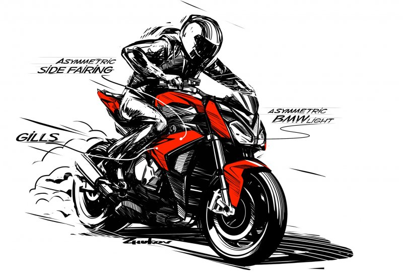 BMW s1000rr скетч