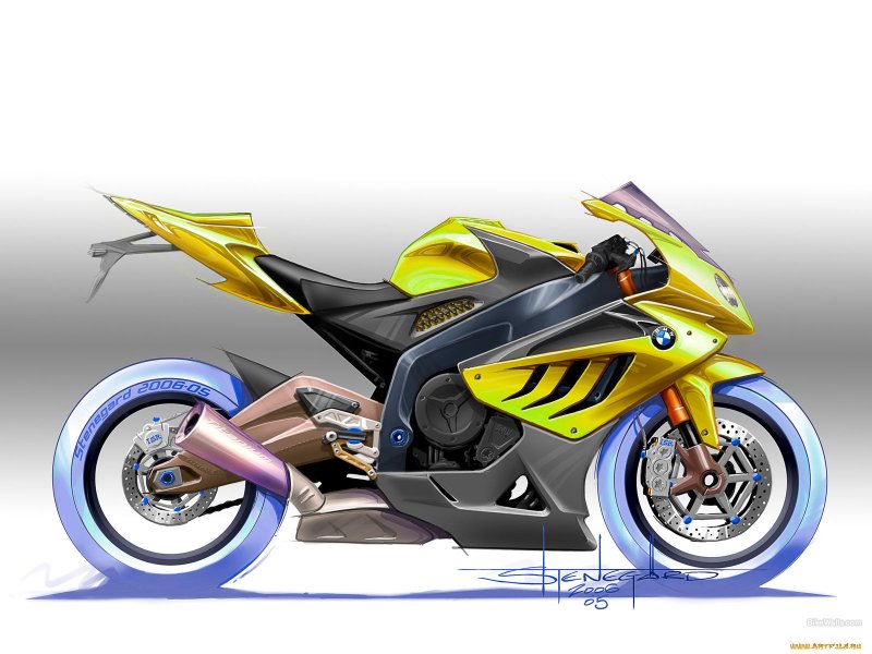 BMW s1000rr неон