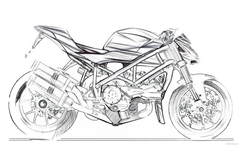 Ducati чертежи мотоцикла