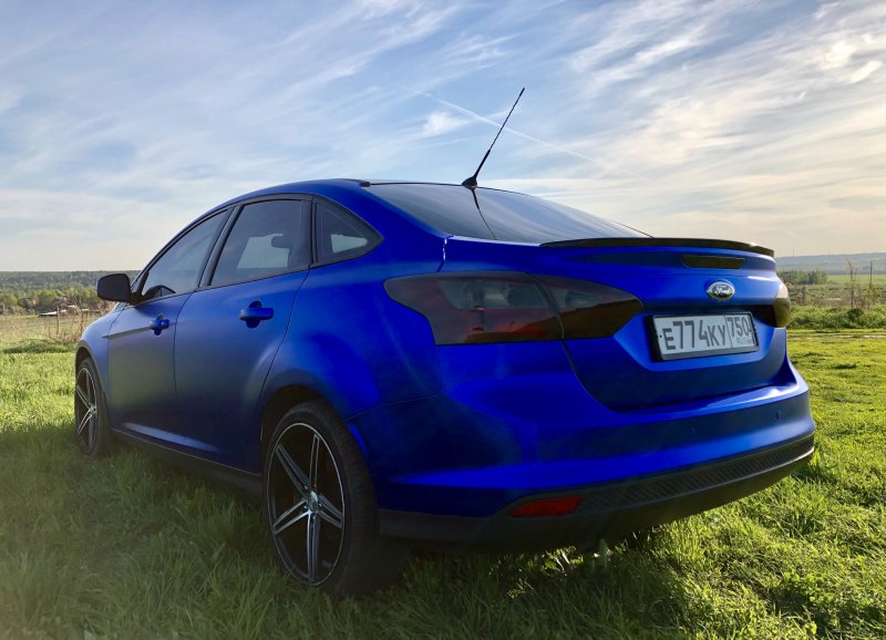 Форд фокус седан 2007 синий