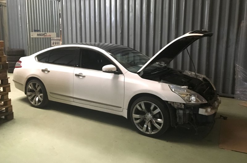 Губа Nissan Teana j32