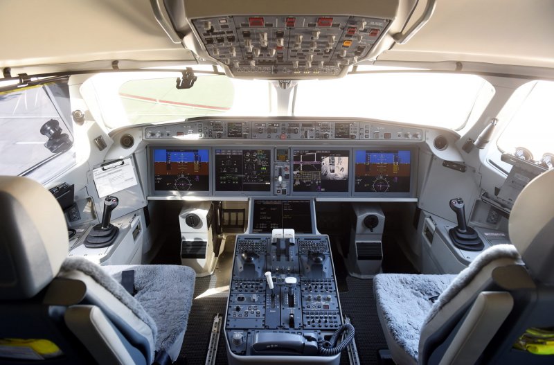 Boeing 787 Dreamliner кабина
