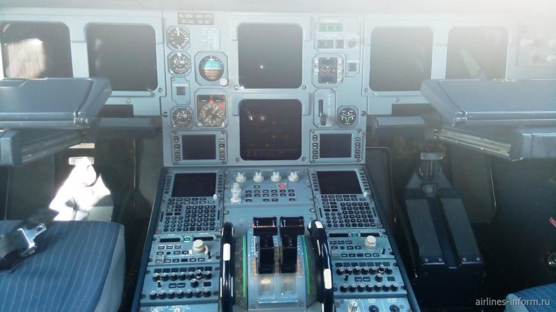 АН-74 кабина пилотов