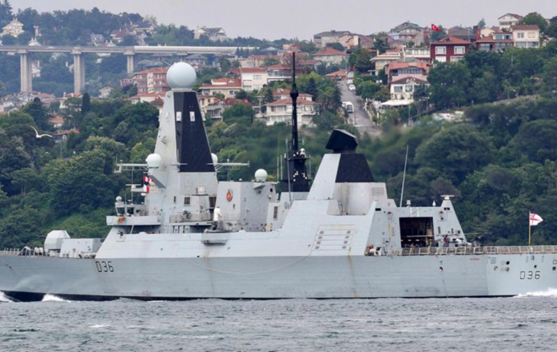HMS Kent парусник